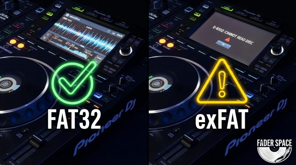 Chiavetta USB non letta dai CDJ Guida definitiva alla formattazione (FAT32 vs exFAT)